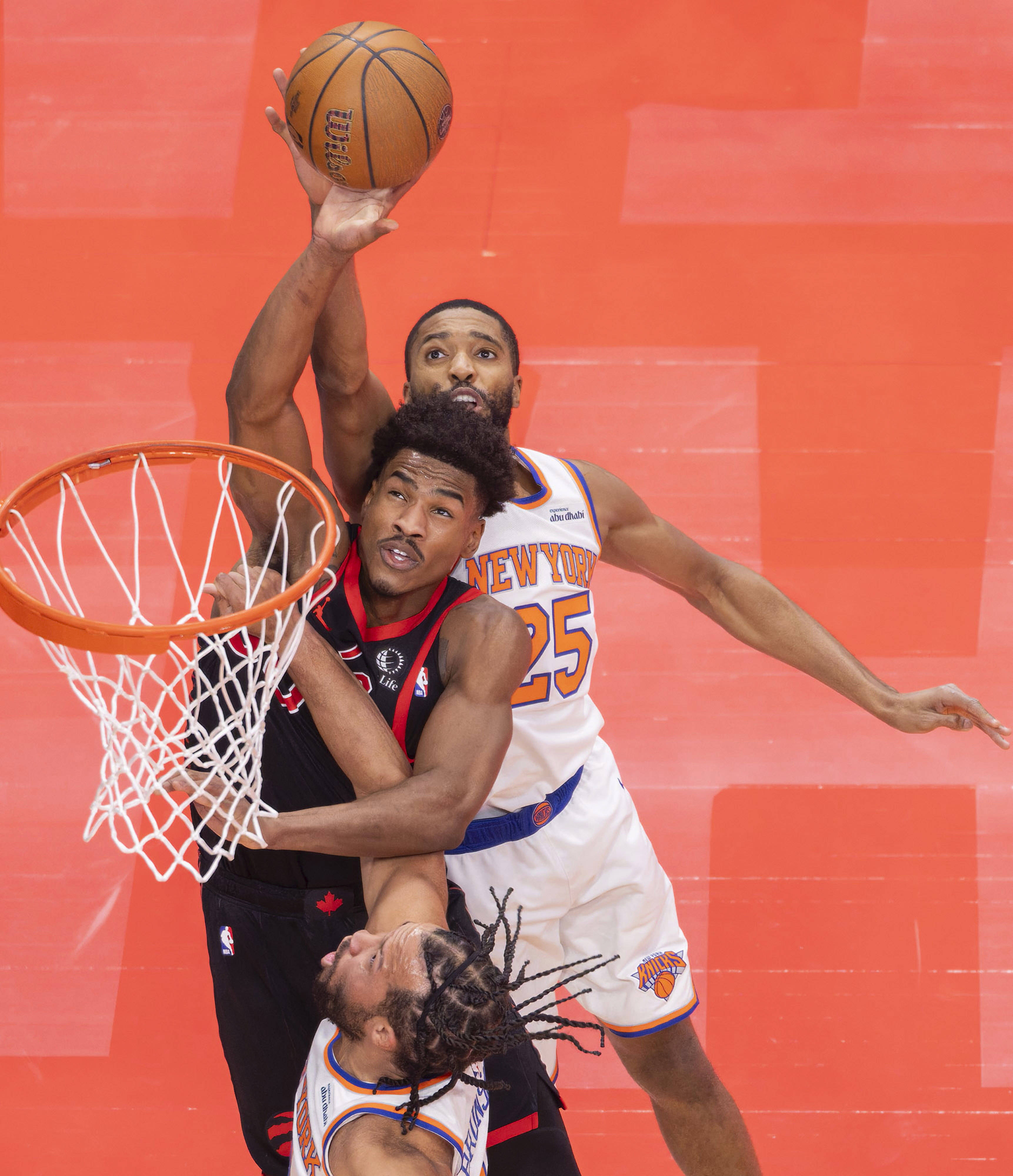 包含尼克斯队年轻球员逐渐崭露头角的词条